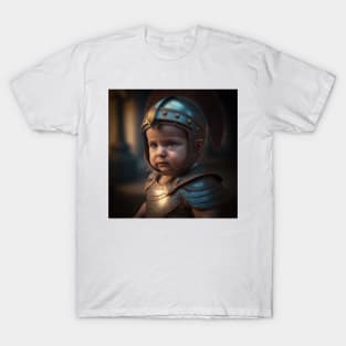 A Cute Gladiator Baby T-Shirt